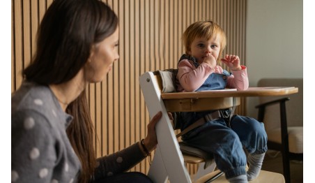 KRZESEŁKO DO KARMIENIA 4w1 FOTELIK DLA DZIECI KRZESŁO PODNÓŻEK TACKA