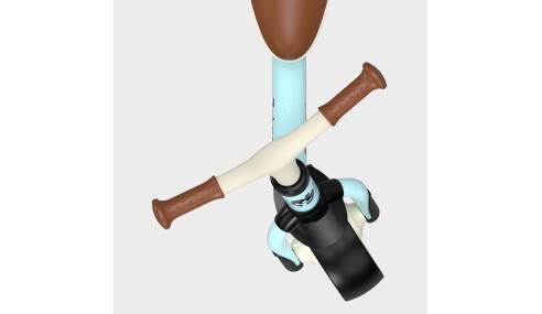 Rowerek biegowy Tulano Scout 15 niebieski dla dzieci 18 m+, regulowany