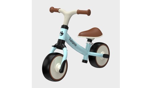 Rowerek biegowy Tulano Scout 15 niebieski dla dzieci 18 m+, regulowany