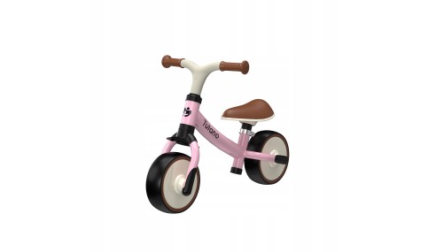 ROWEREK biegowy Tulano Scout 15 RÓŻOWY dla dzieci 18 m+, regulowany