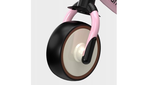 ROWEREK biegowy Tulano Scout 15 RÓŻOWY dla dzieci 18 m+, regulowany