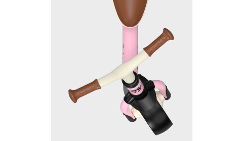 ROWEREK biegowy Tulano Scout 15 RÓŻOWY dla dzieci 18 m+, regulowany