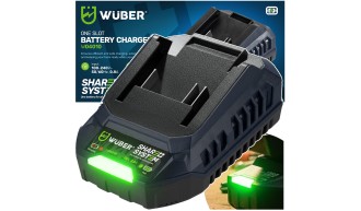 ŁADOWARKA DO AKUMULATORÓW BATERII 21 V WUBER SHARE+ SYSTEM MEGA SZYBKA