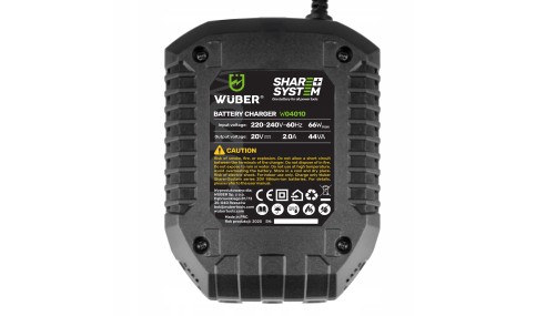 ŁADOWARKA DO AKUMULATORÓW BATERII 21 V WUBER SHARE+ SYSTEM MEGA SZYBKA