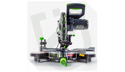 Piła Ukośnica DO DREWNA 210mm z POSUWEM Kątowa Laser Przecinarka Pilarka