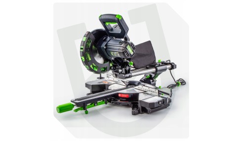 Piła Ukośnica DO DREWNA 210mm z POSUWEM Kątowa Laser Przecinarka Pilarka