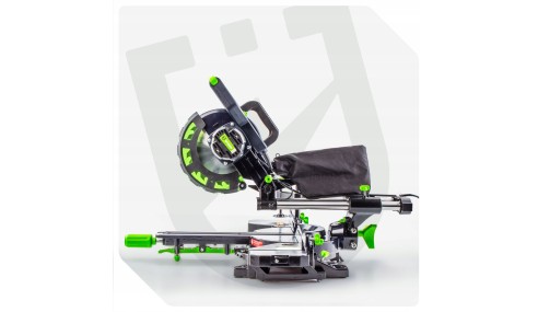 Piła Ukośnica DO DREWNA 210mm z POSUWEM Kątowa Laser Przecinarka Pilarka