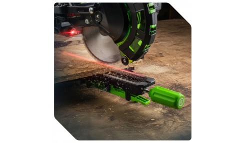 Piła Ukośnica DO DREWNA 210mm z POSUWEM Kątowa Laser Przecinarka Pilarka