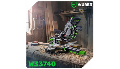 Piła Ukośnica DO DREWNA 210mm z POSUWEM Kątowa Laser Przecinarka Pilarka