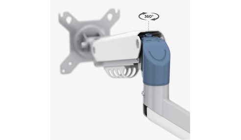 UCHWYT na 2 MONITORY FLOW 4.0 REGULOWANY NIEZALEŻNE USTAWIENIE MONITORÓW