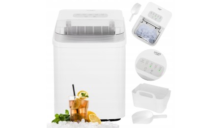 Kostkarka do lodu 12 kg/24h|2 rozm.kostek Tryb czyszczenia Panel dotykowy