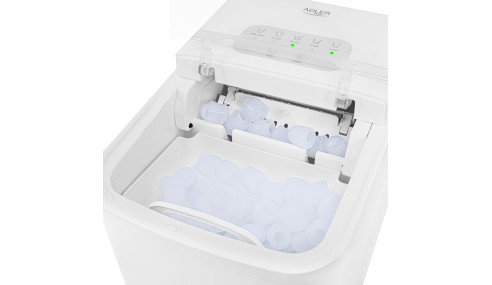 Kostkarka do lodu 12 kg/24h|2 rozm.kostek Tryb czyszczenia Panel dotykowy