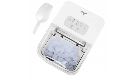 Kostkarka do lodu 12 kg/24h|2 rozm.kostek Tryb czyszczenia Panel dotykowy