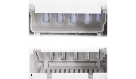 Kostkarka do lodu 12 kg/24h|2 rozm.kostek Tryb czyszczenia Panel dotykowy