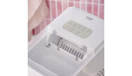 Kostkarka do lodu 12 kg/24h|2 rozm.kostek Tryb czyszczenia Panel dotykowy