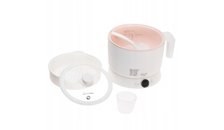 Adler Garnek PAROWAR wielofunkcyjny - 4 tryby pracy - LED ELEKTRYCZNY 800W