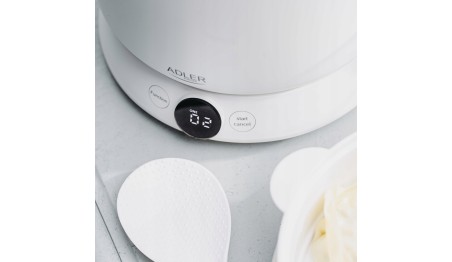 Adler Garnek PAROWAR wielofunkcyjny - 4 tryby pracy - LED ELEKTRYCZNY 800W