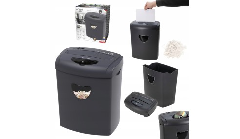 NISZCZARKA DO DOKUMENTÓW PAPIERÓW KART|CD BIUROWA 21LITRÓW ZABEZPIECZENIA