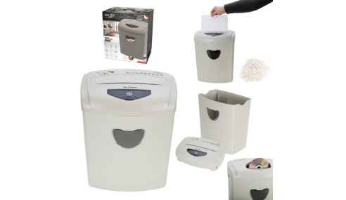 NISZCZARKA DO DOKUMENTÓW PAPIERÓW KART|CD BIUROWA 21LITRÓW ZABEZPIECZENIA