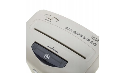 NISZCZARKA DO DOKUMENTÓW PAPIERÓW KART|CD BIUROWA 21LITRÓW ZABEZPIECZENIA