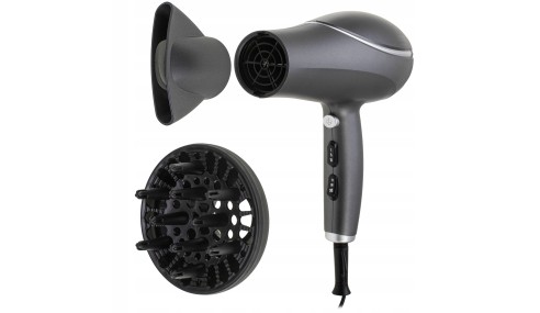 SUSZARKA do włosów 2200W Jonizacja Dyfuzor Koncentrator WYŁACZNIK TERMICZNY