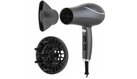 SUSZARKA do włosów 2200W Jonizacja Dyfuzor Koncentrator WYŁACZNIK TERMICZNY