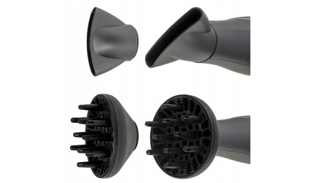 SUSZARKA do włosów 2200W Jonizacja Dyfuzor Koncentrator WYŁACZNIK TERMICZNY