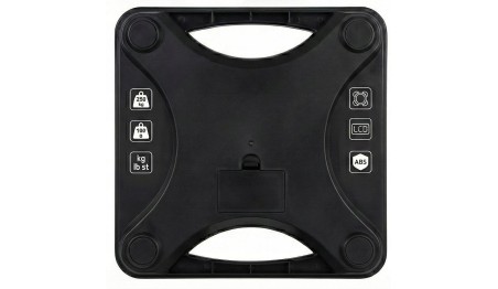 Waga Łazienkowa elektroniczna Duży LCD POMIAR 250kg Czujniki Uchwyt ADLER