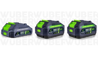 AKUMULATOR BATERIA WUBER SHARE+ SYSTEM LITOWO JONOWY 20 V 6.0 AH WUBER 2