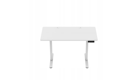 Biurko Elektryczne 120cm Regulowane Pamięć stolik biurowy Leader 6.9 Białe