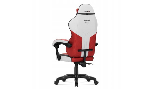 Fotel Gamingowy obrotowy Welurowy Krzesło Gracza Poduszki TILT 140kg HUZARO