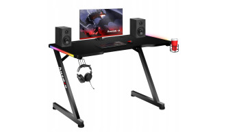 BIURKO GAMINGOWE KOMPUTEROWE STÓŁ DLA GRACZA PILOT