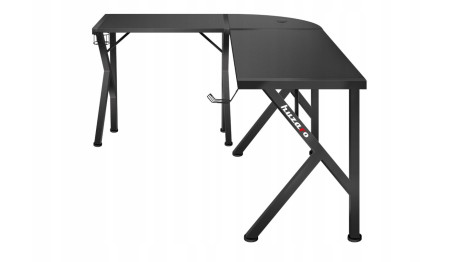 BIURKO GAMINGOWE KOMPUTEROWE NAROŻNE GRACZA HUZARO