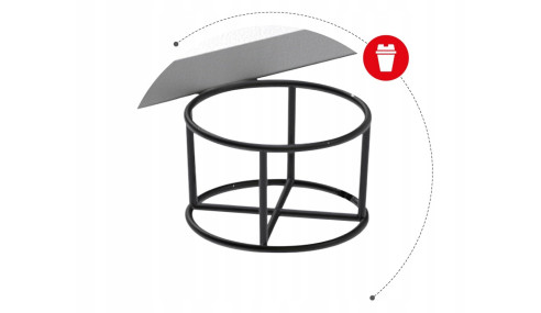 BIURKO GAMINGOWE KOMPUTEROWE NAROŻNE GRACZA HUZARO