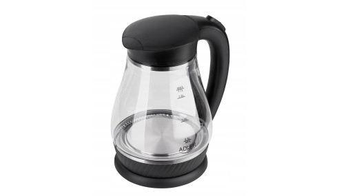 Czajnik elektryczny szklany 1,7L bezprzewodowy