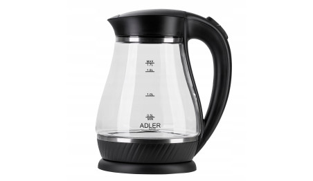 Czajnik elektryczny szklany 1,7L bezprzewodowy