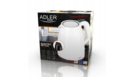 CZAJNIK ELEKTRYCZNY BEZPRZEWODOWY 1,7L 2200W ADLER