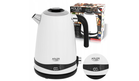 CZAJNIK ELEKTRYCZNY BEZPRZEWODOWY REGULCJA 1,7 LCD