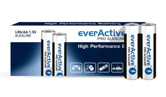 10x Baterie Alkaliczne everActive AA LR6 1,5V PRO