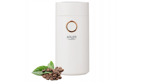 ELEKTRYCZNY MŁYNEK DO KAWY 150W XXL ADLER BIAŁY