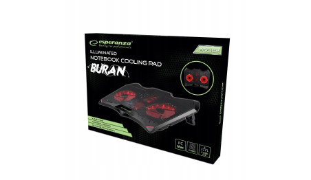 PODSTAWKA CHŁODZĄCA POD LAPTOPA PODKŁADKA LED