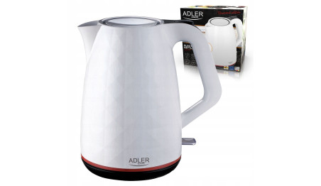 CZAJNIK ELEKTRYCZNY BEZPRZEWODOWY 1,7L 2200W ADLER