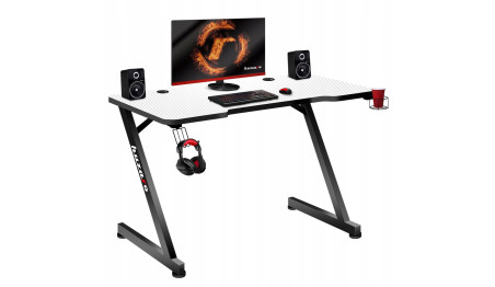 STÓŁ DLA GRACZA BIURKO GAMINGOWE KOMPUTEROWE HERO