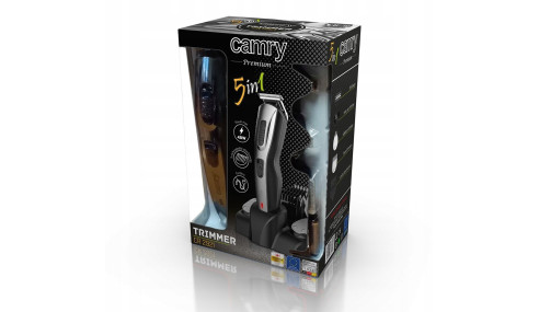 MASZYNKA DO STRZYŻENIA GOLENIA TRYMER 5W1 Camry