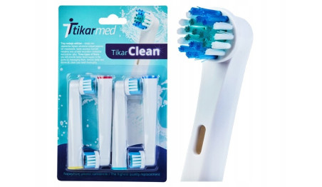 CLEAN PRECISION KOŃCÓWKI 4SZ DO SZCZOTECZKI ORAL-B