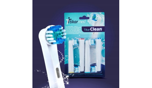 CLEAN PRECISION KOŃCÓWKI 4SZ DO SZCZOTECZKI ORAL-B