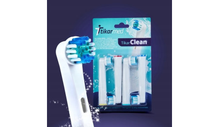 CLEAN PRECISION KOŃCÓWKI 4SZ DO SZCZOTECZKI ORAL-B