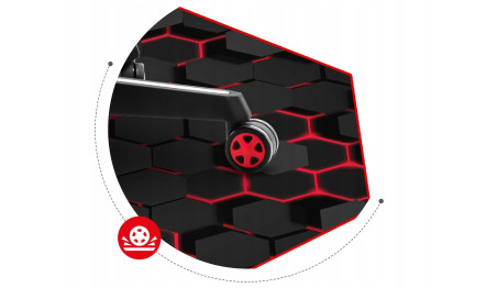 MATA OCHRONNA POD FOTEL KRZESŁO GAMINGOWE 120CM