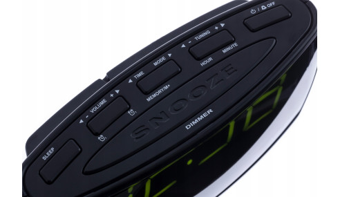 RADIO FM AM RADIOBUDZIK ZEGAR LED ALARM ADLER