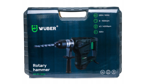 MŁOT UDAROWY MŁOTOWIERTARKA WIERTARKA SDS+ WALIZKA